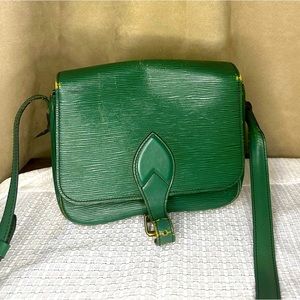 LV Green Epi Leather Crossbody